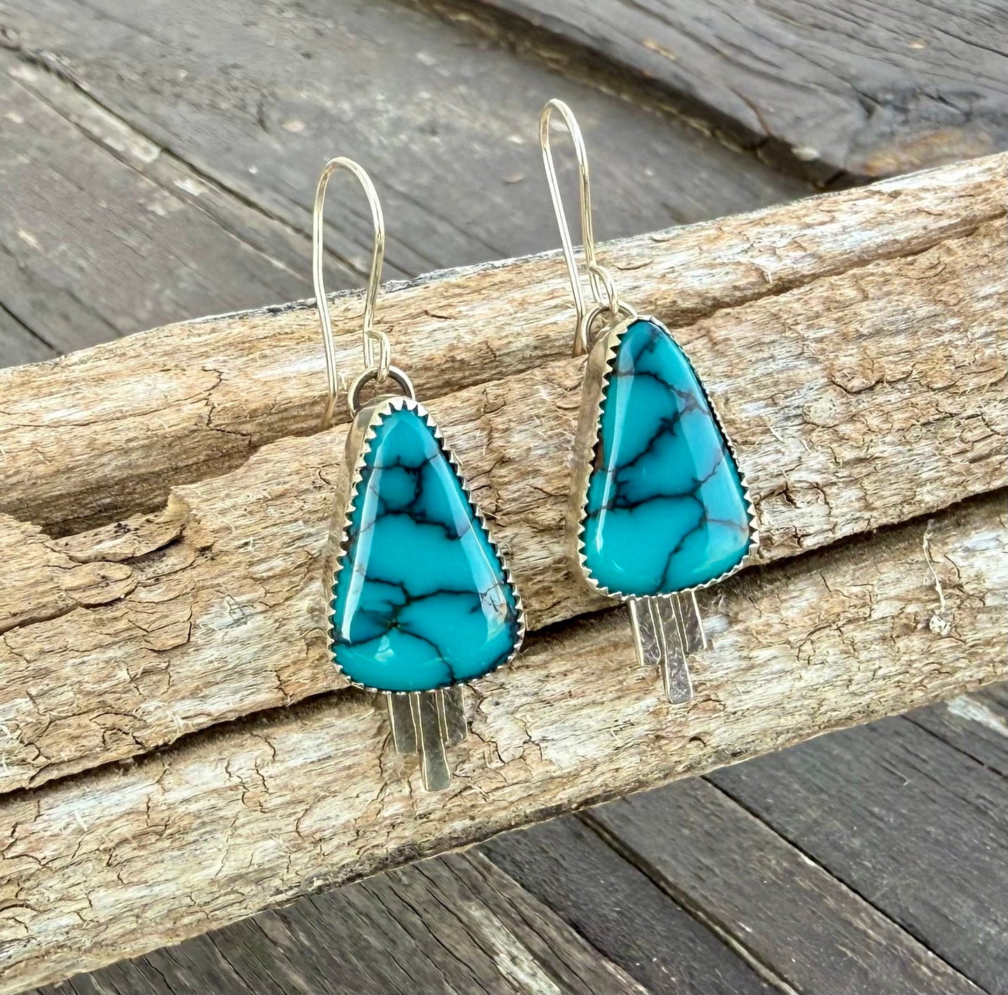 Moon River Turquoise Earrings