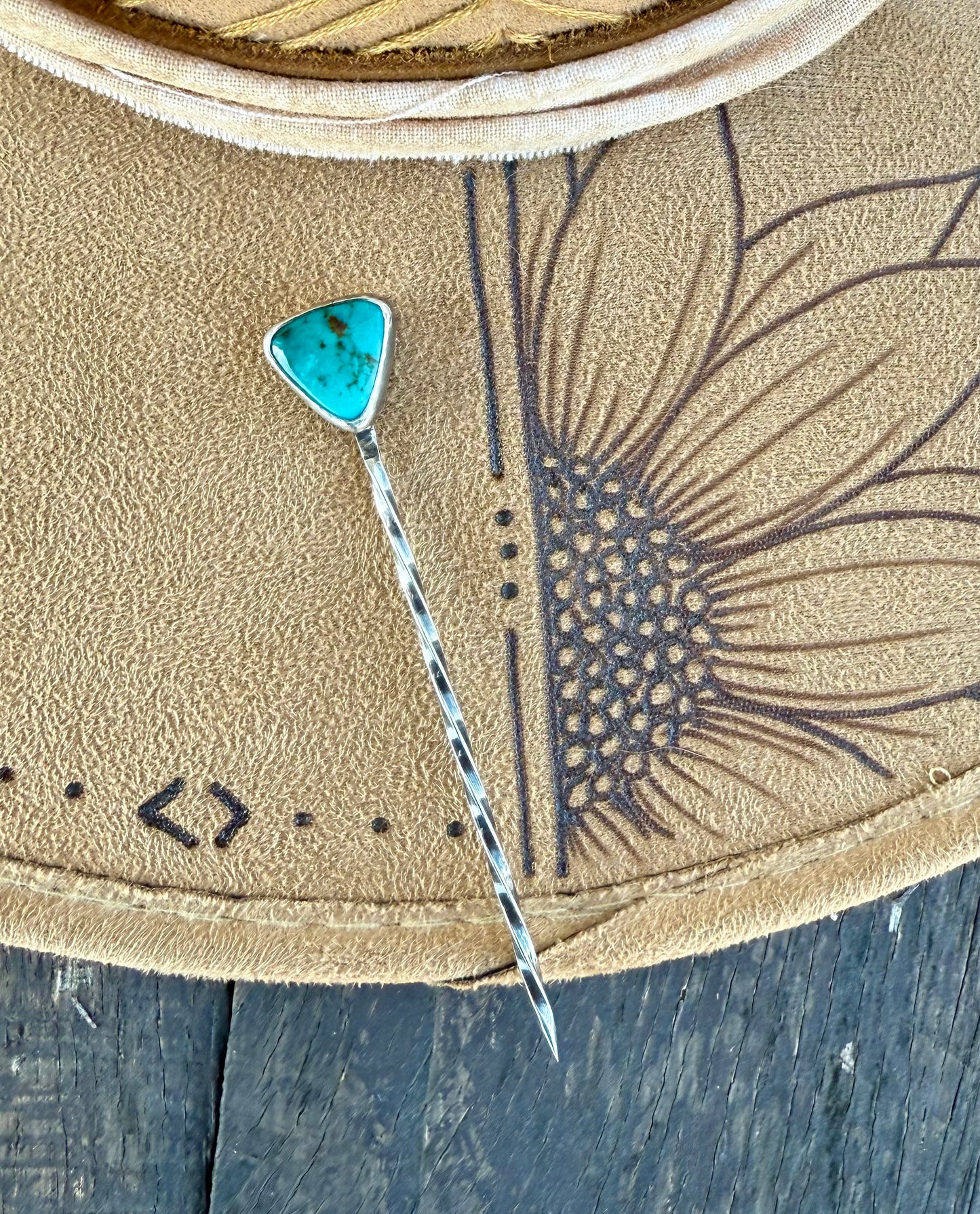 Sierra Nevada Turquoise Hat Pin