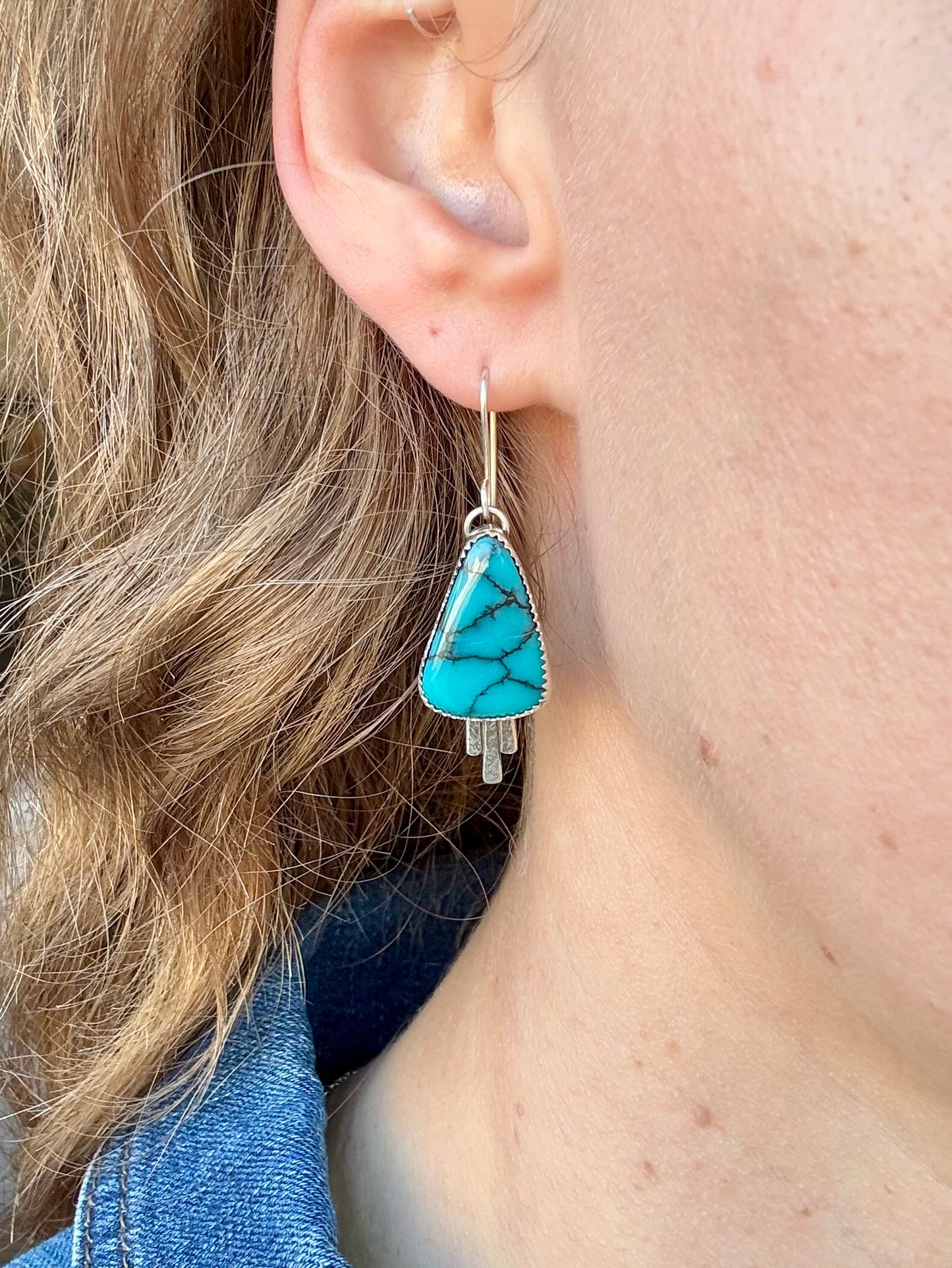 Moon River Turquoise Earrings