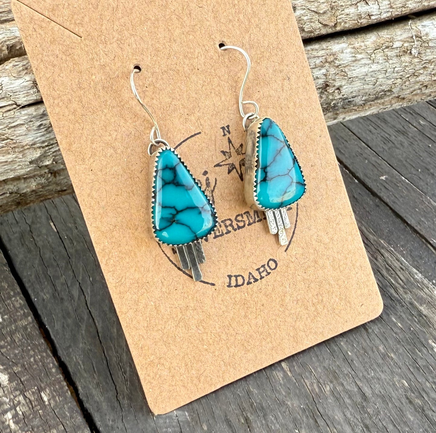 Moon River Turquoise Earrings