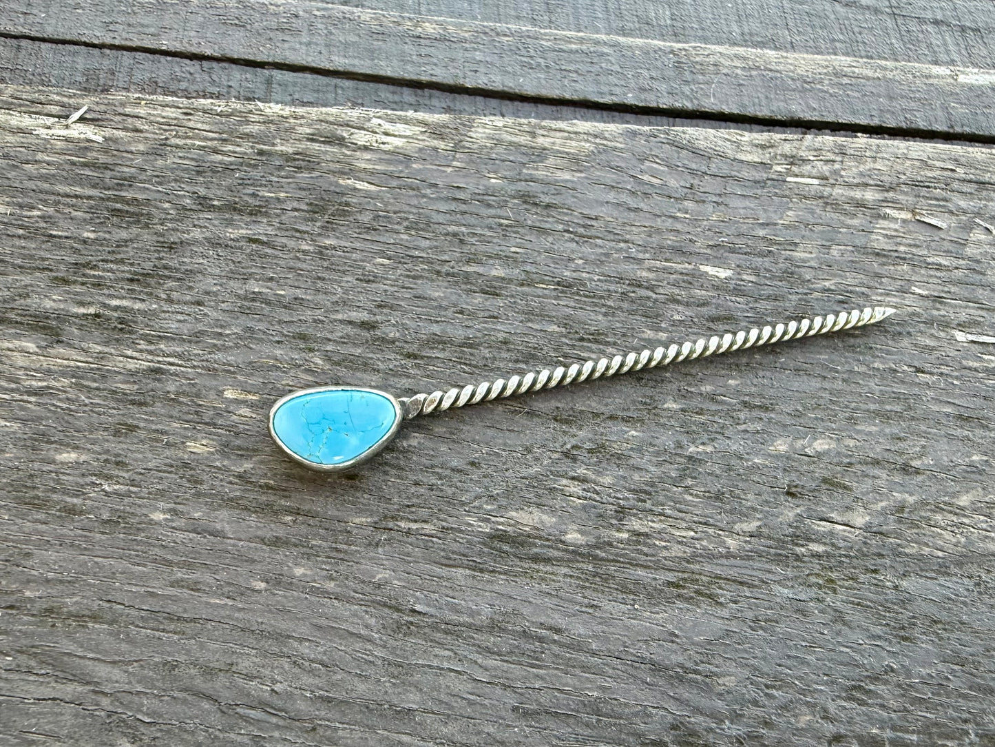 Golden Hills Turquoise Hat Pin