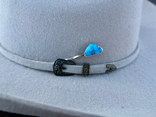 Kingman Turquoise Hat Pin