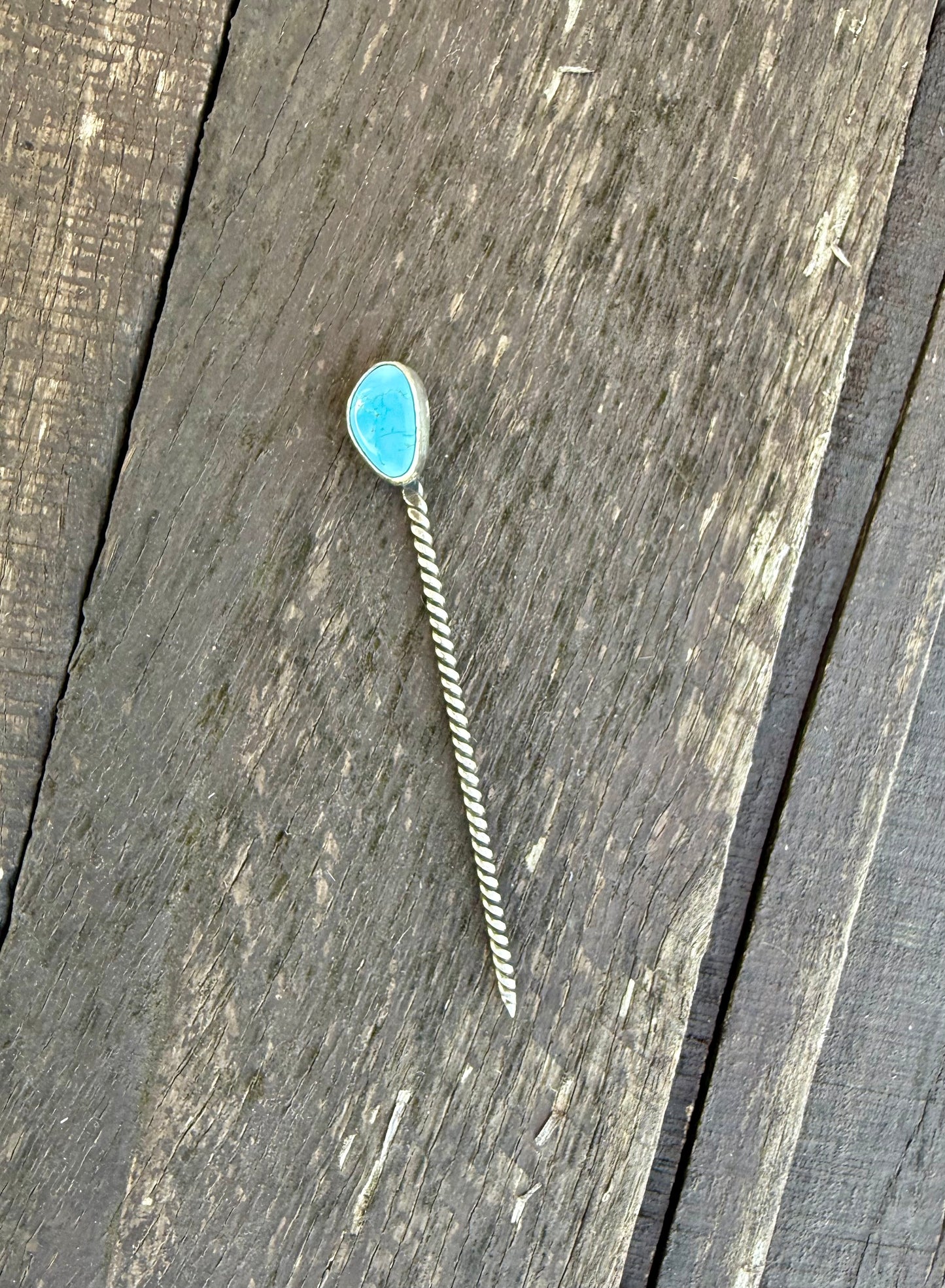 Golden Hills Turquoise Hat Pin