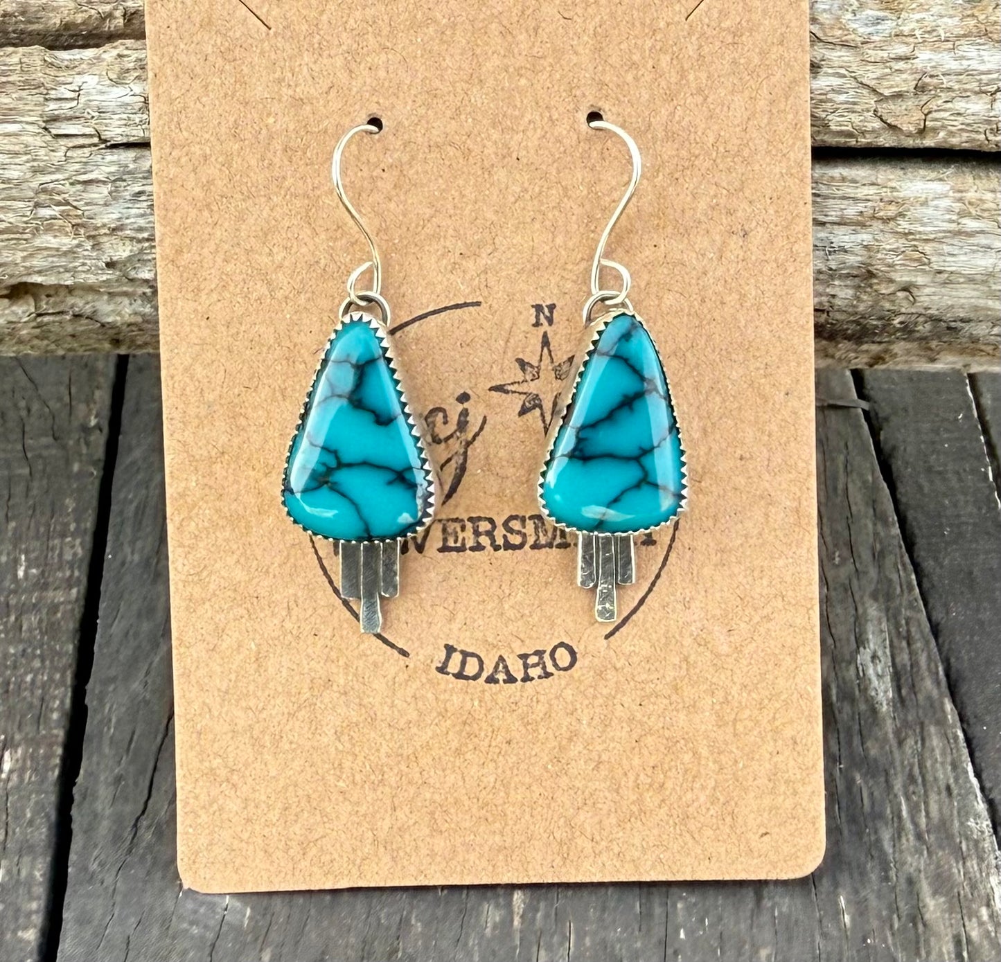 Moon River Turquoise Earrings