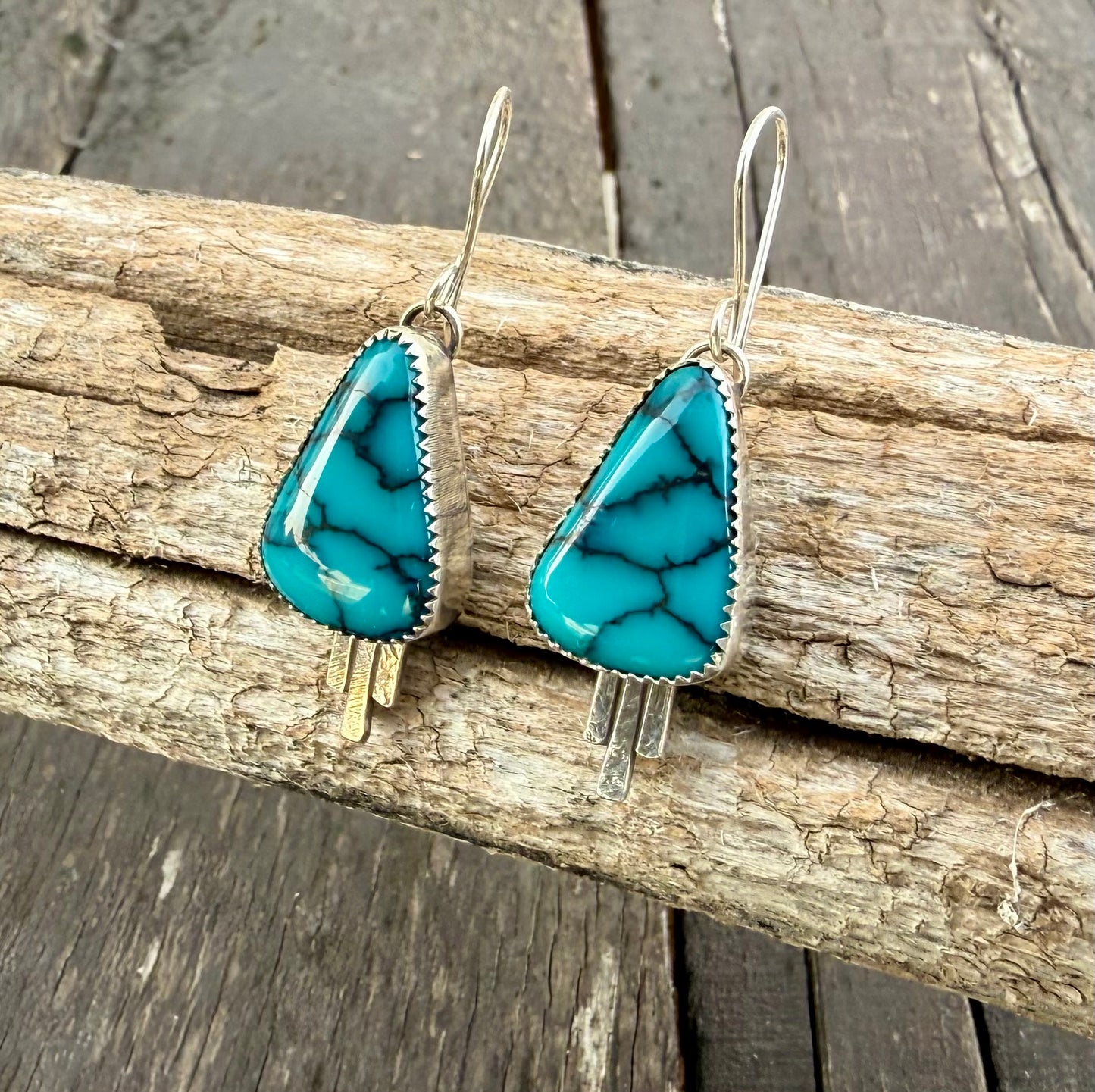 Moon River Turquoise Earrings