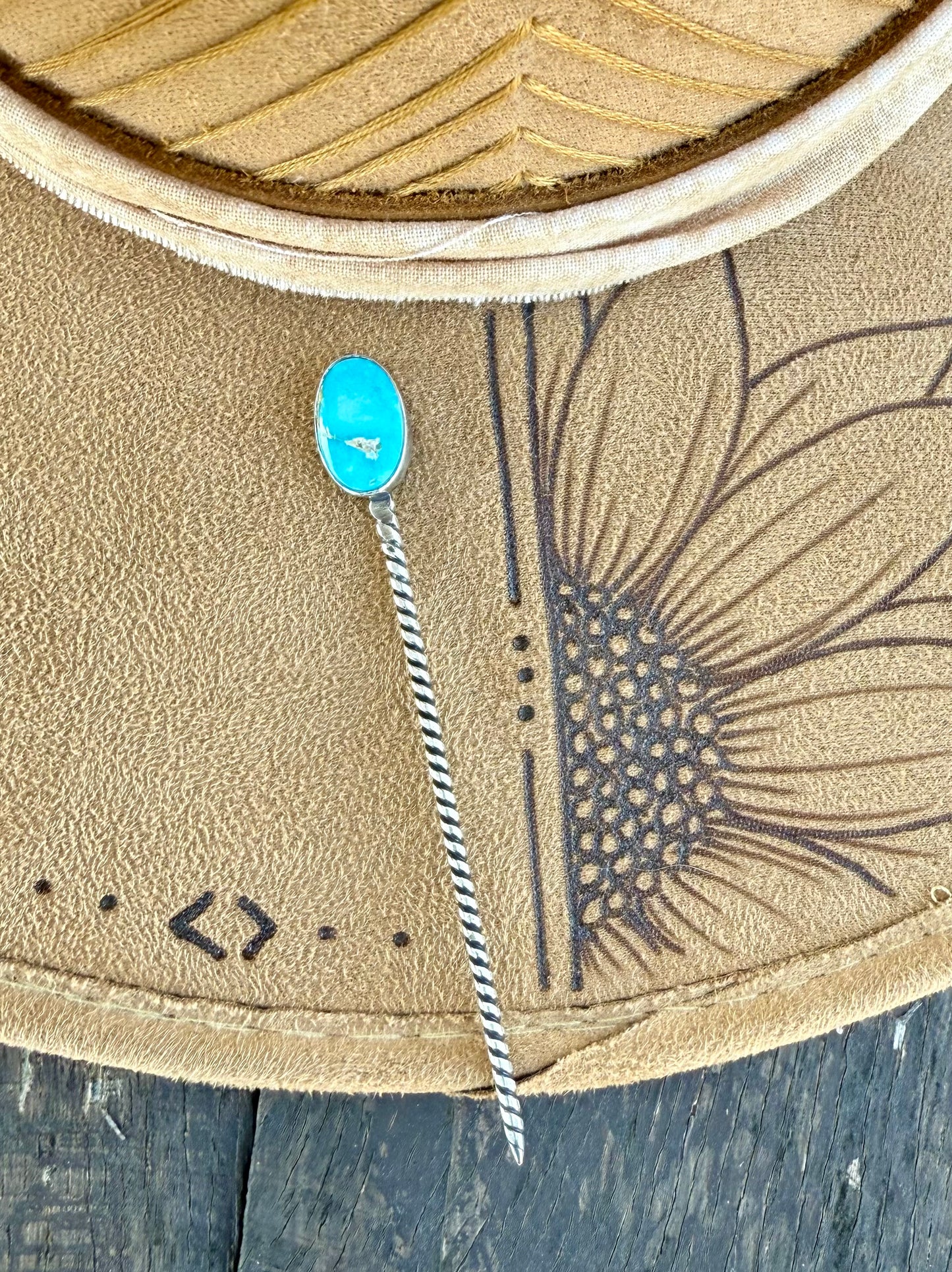 Blue Ridge Turquoise Hat Pin