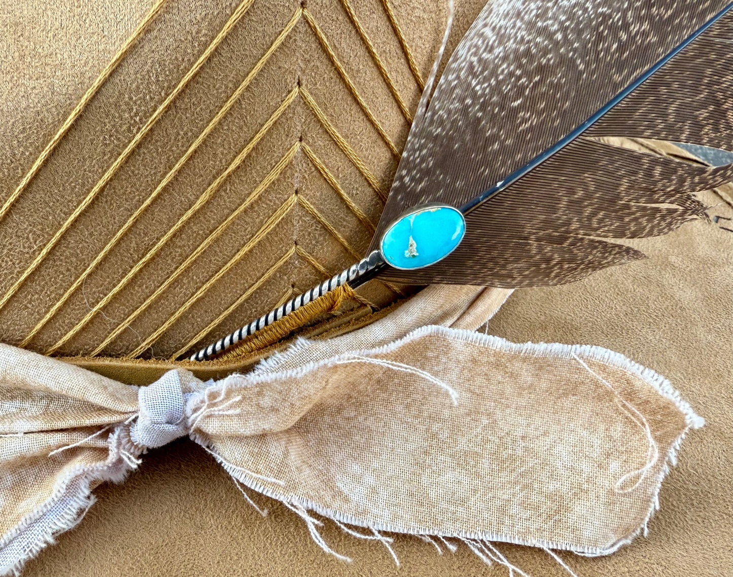 Blue Ridge Turquoise Hat Pin