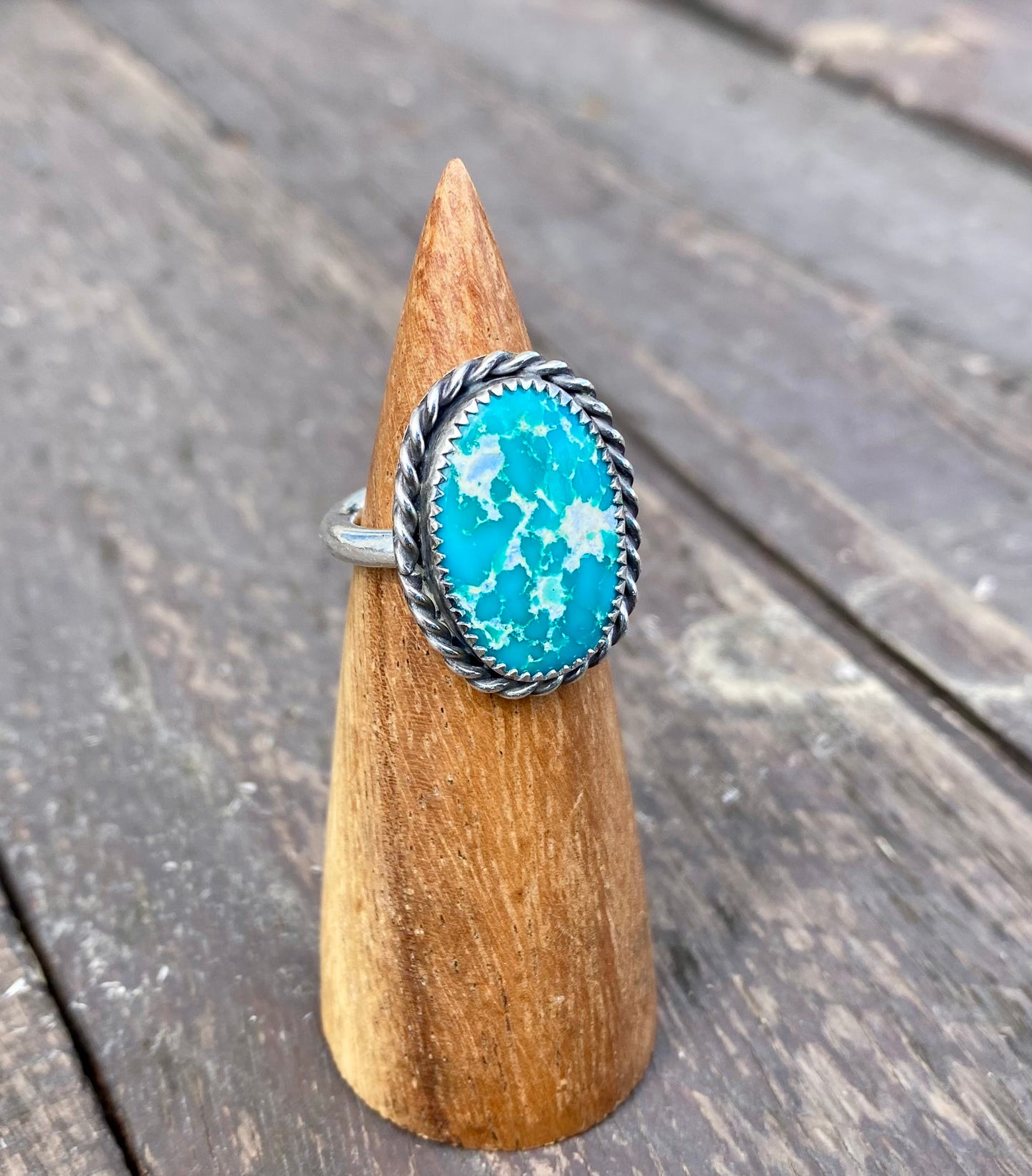 Blue Ridge Turquoise Oval Ring