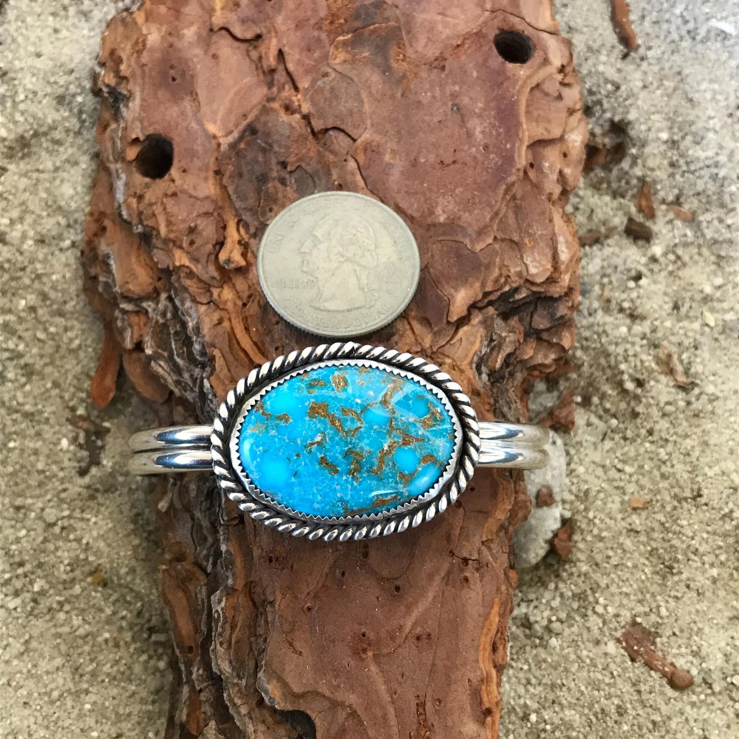 Blue Ridge Turquoise Cuff Bracelet