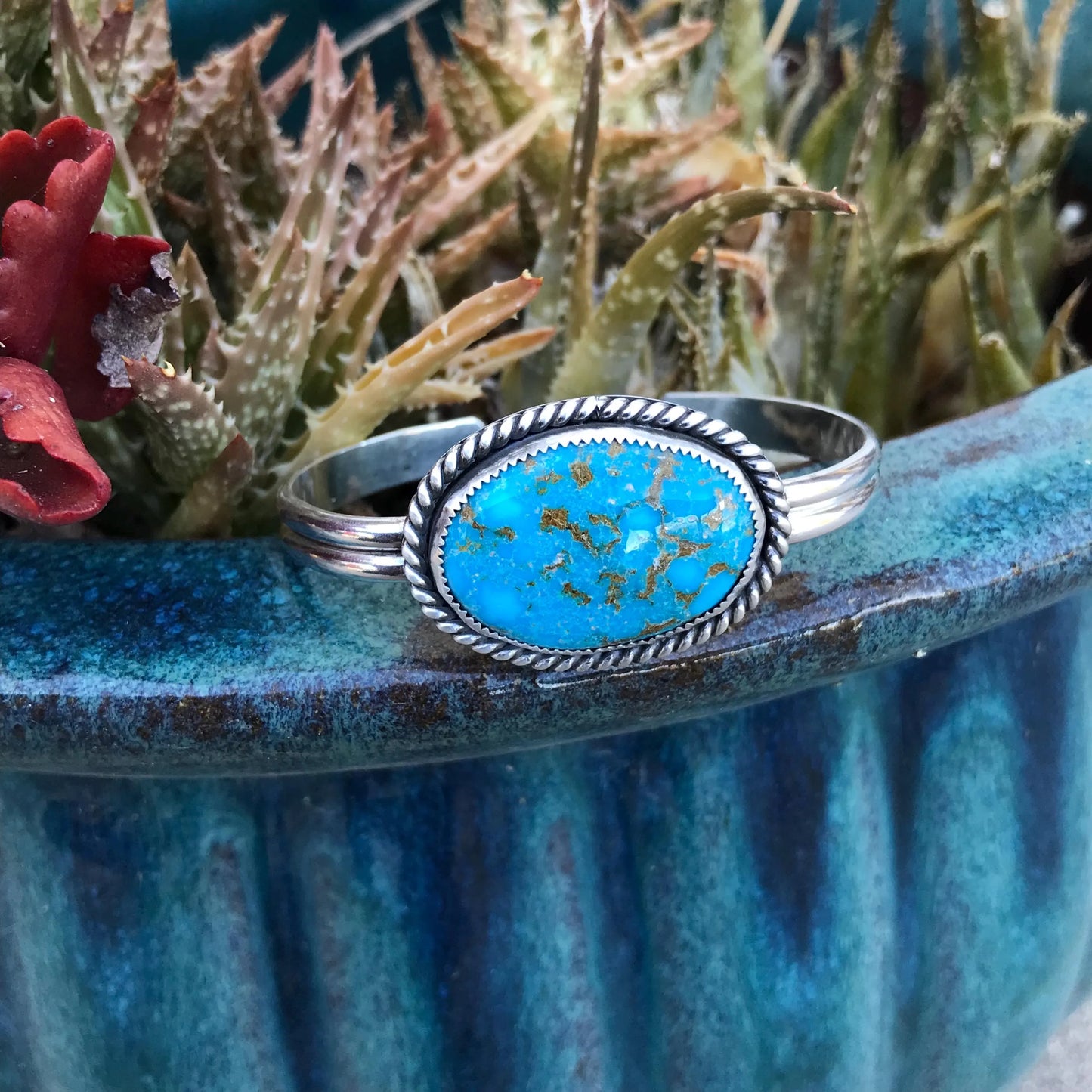 Blue Ridge Turquoise Cuff Bracelet