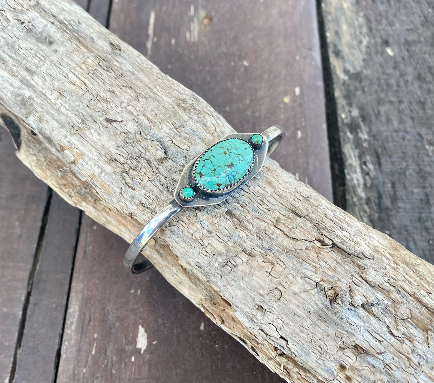 Carico Lake & Dyer Blue Turquoise Cuff