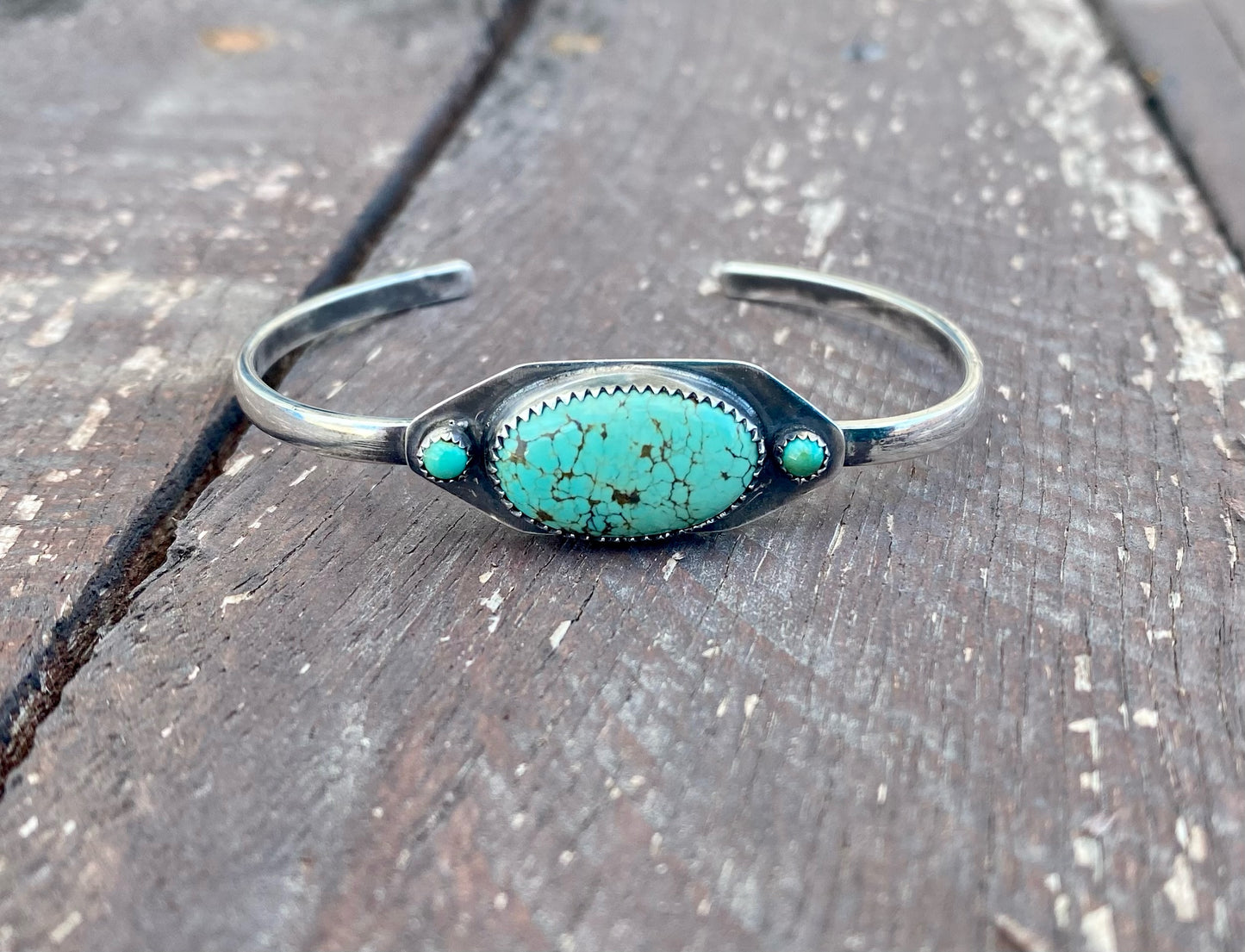 Carico Lake & Dyer Blue Turquoise Cuff