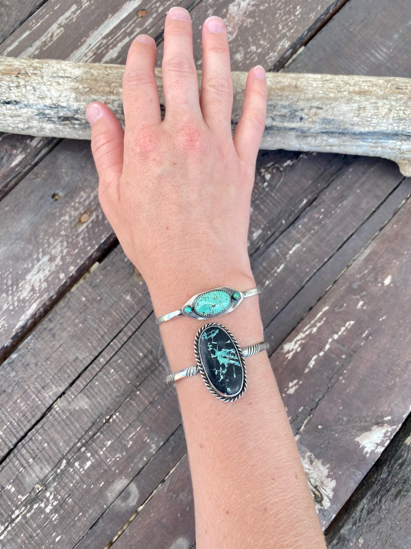 Carico Lake & Dyer Blue Turquoise Cuff