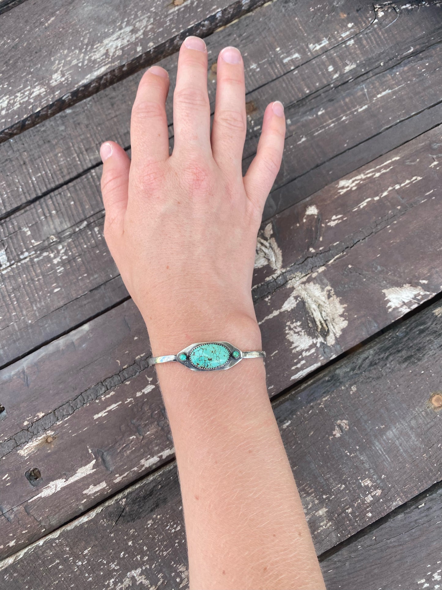 Carico Lake & Dyer Blue Turquoise Cuff