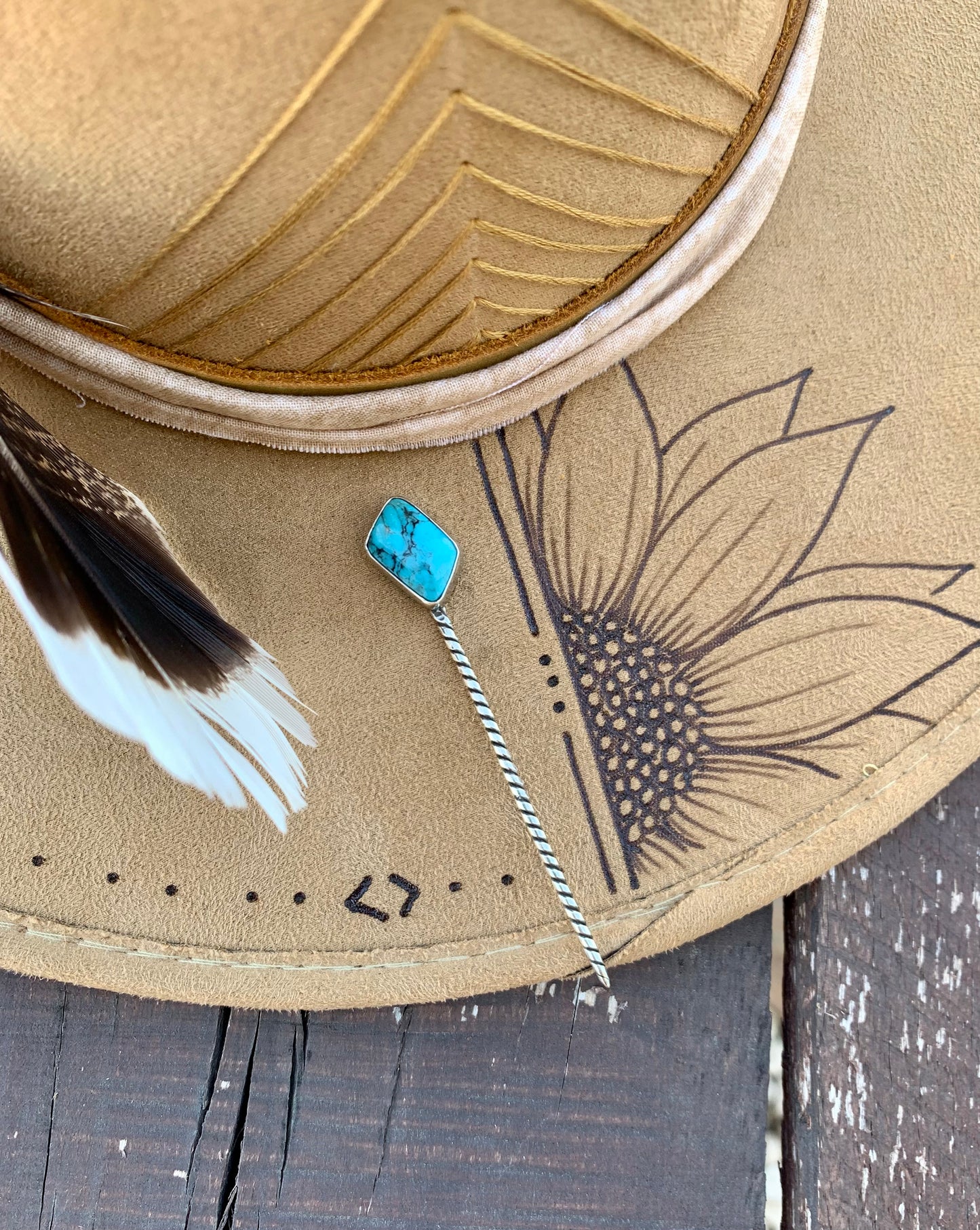 Turquoise Hat Pin