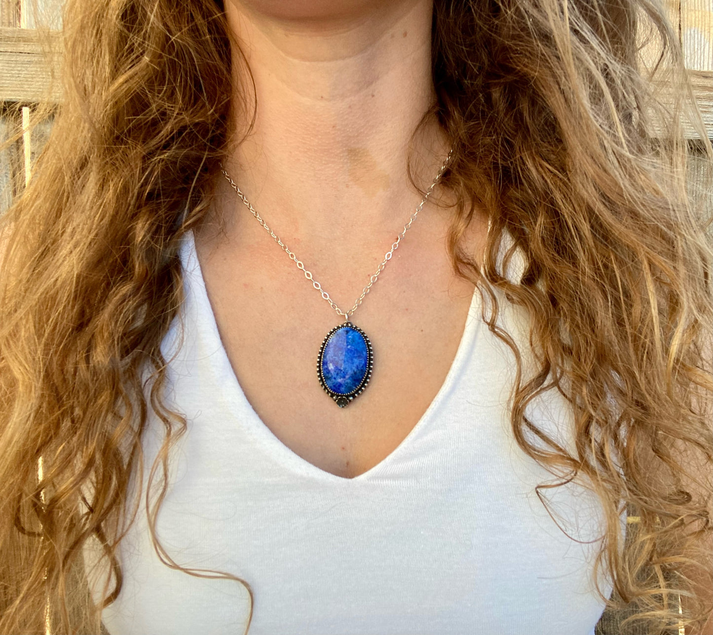 Blue Lapis Necklace