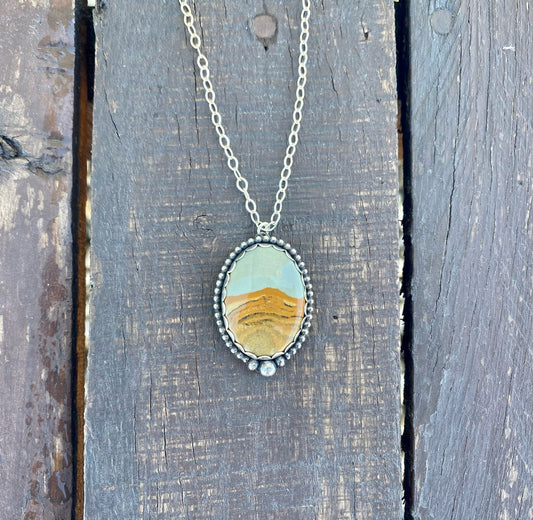 Owyhee Picture Jasper Necklace