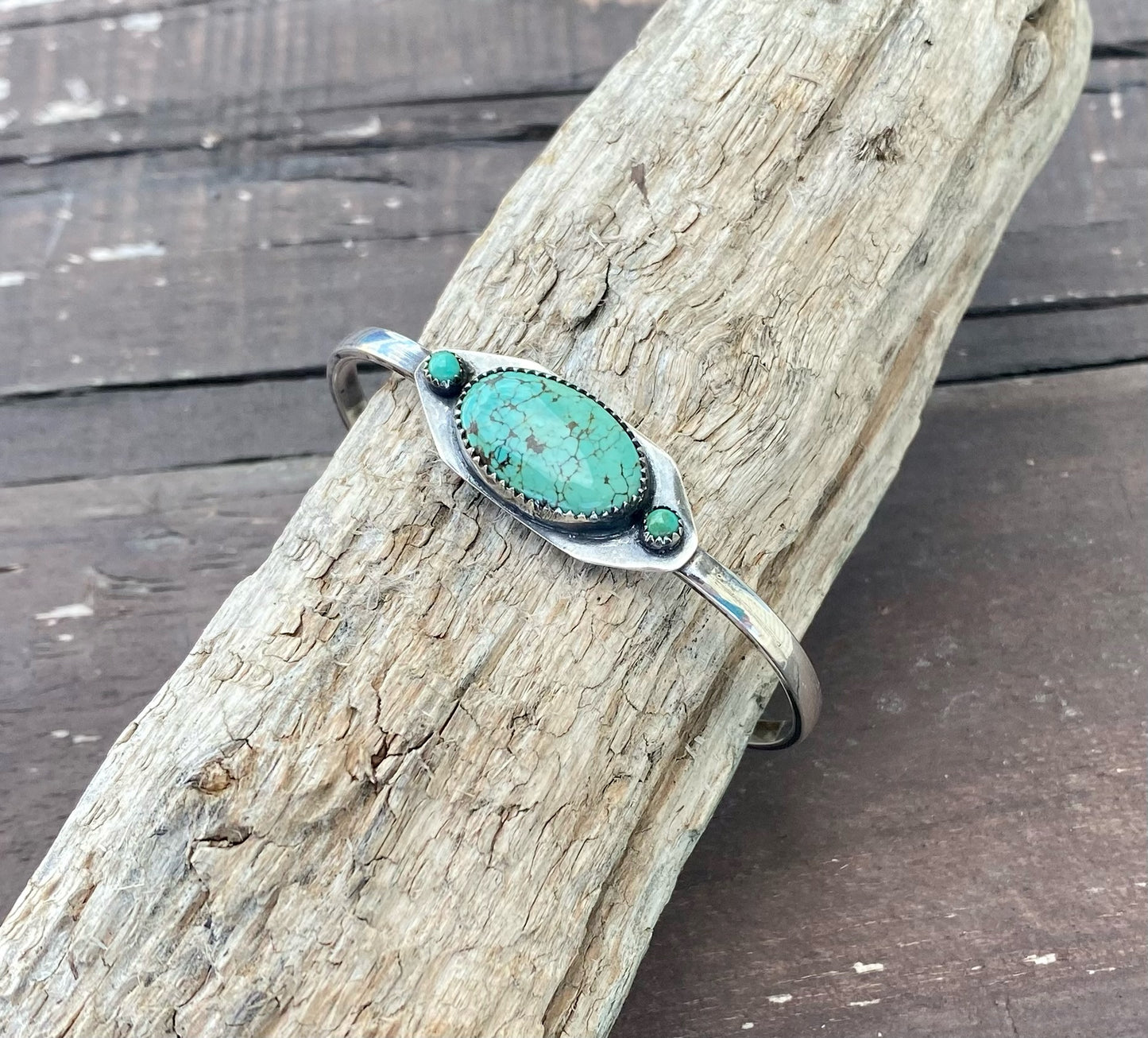 Carico Lake & Dyer Blue Turquoise Cuff