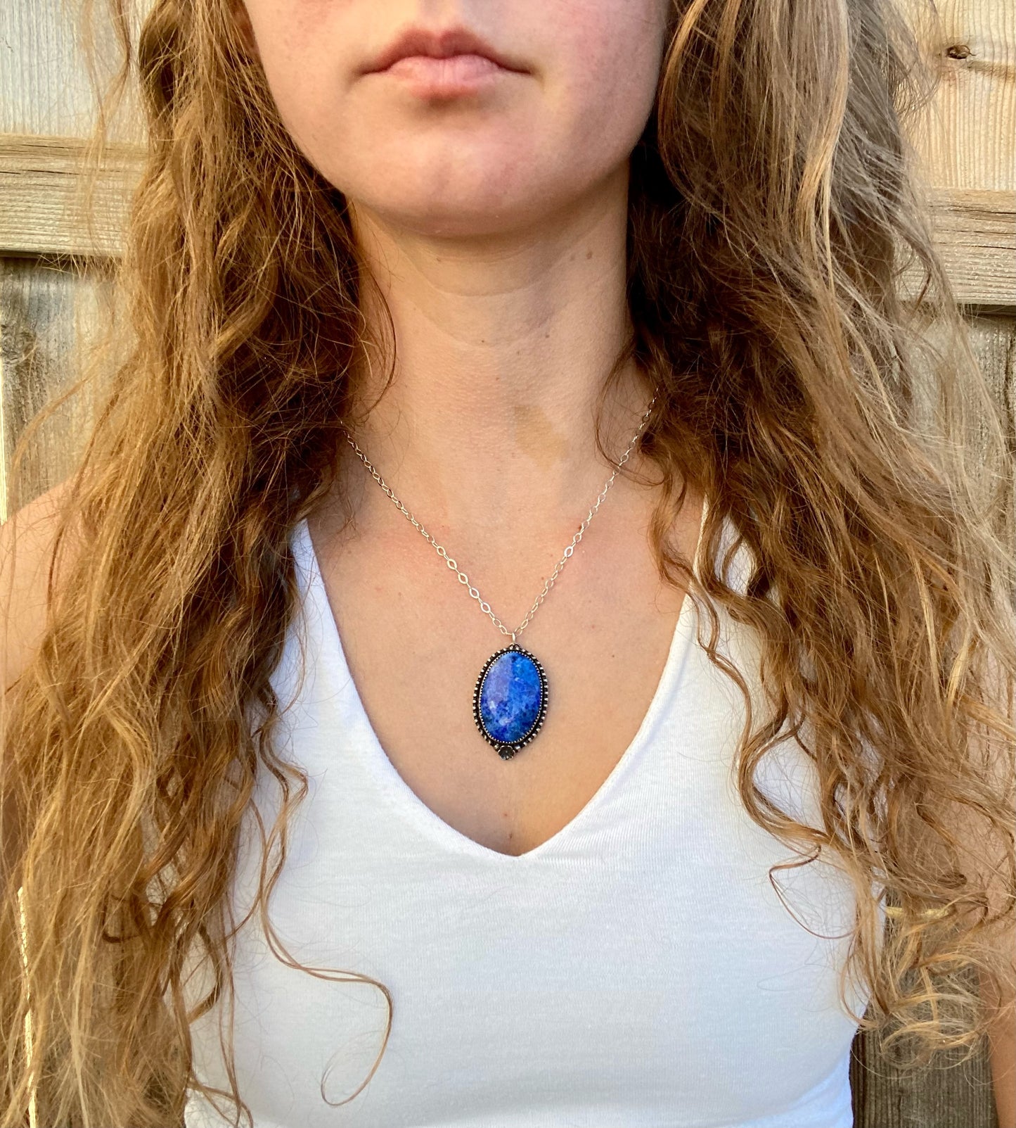 Blue Lapis Necklace