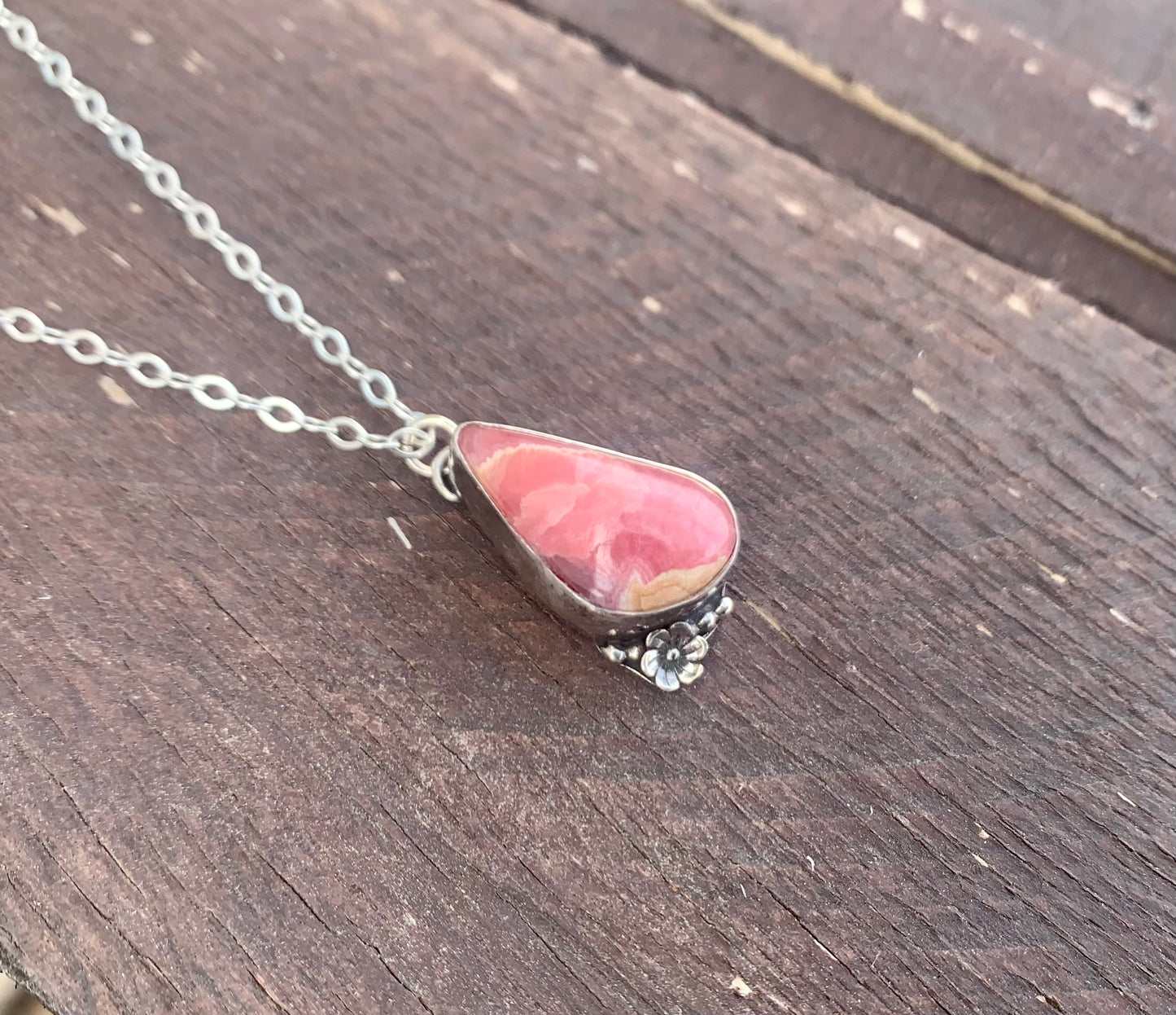 Rhodochrosite Necklace