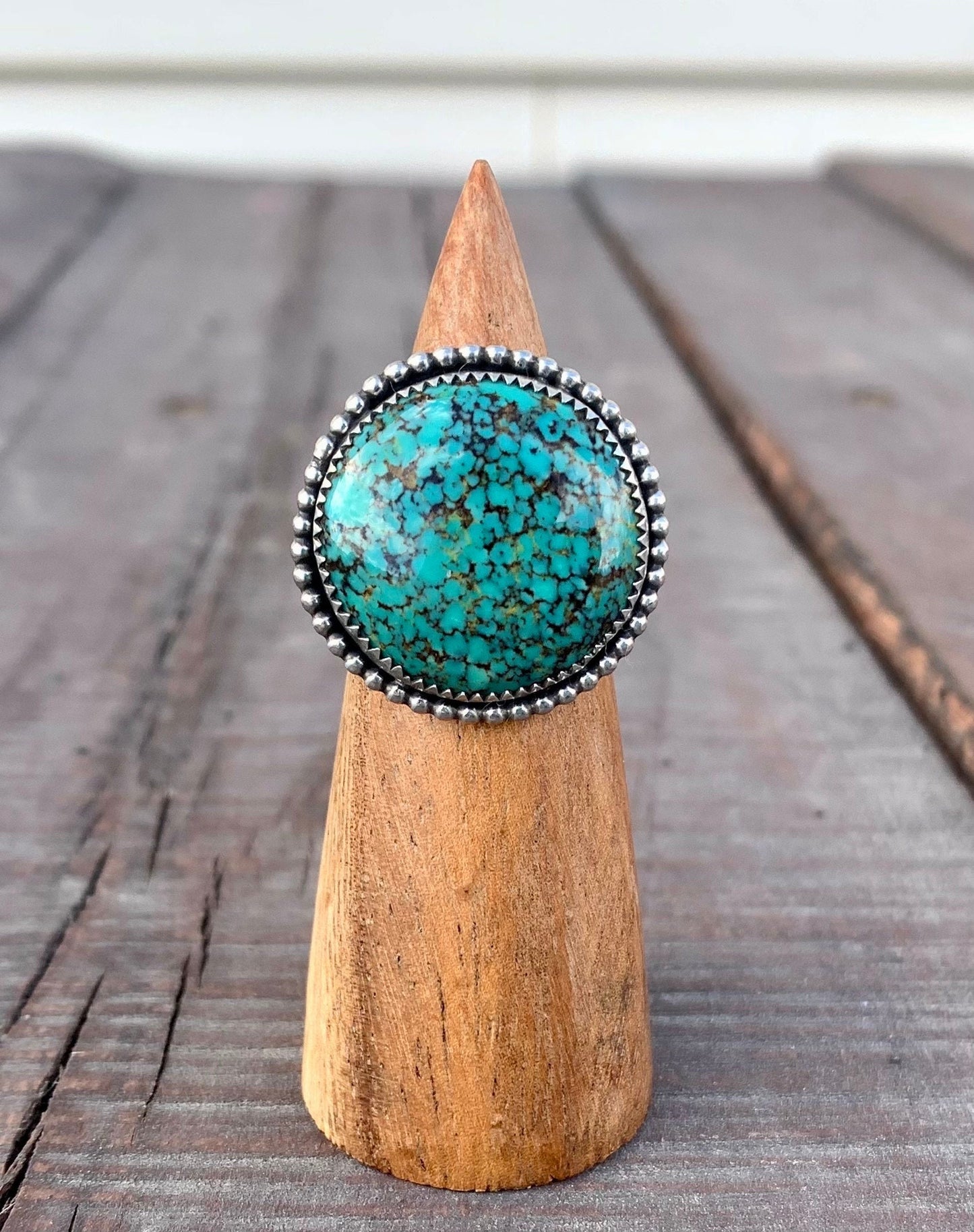 Bold Kingman Turquoise Ring