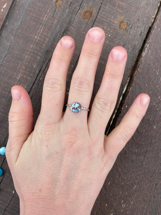 Golden Hills Turquoise Dainty Ring