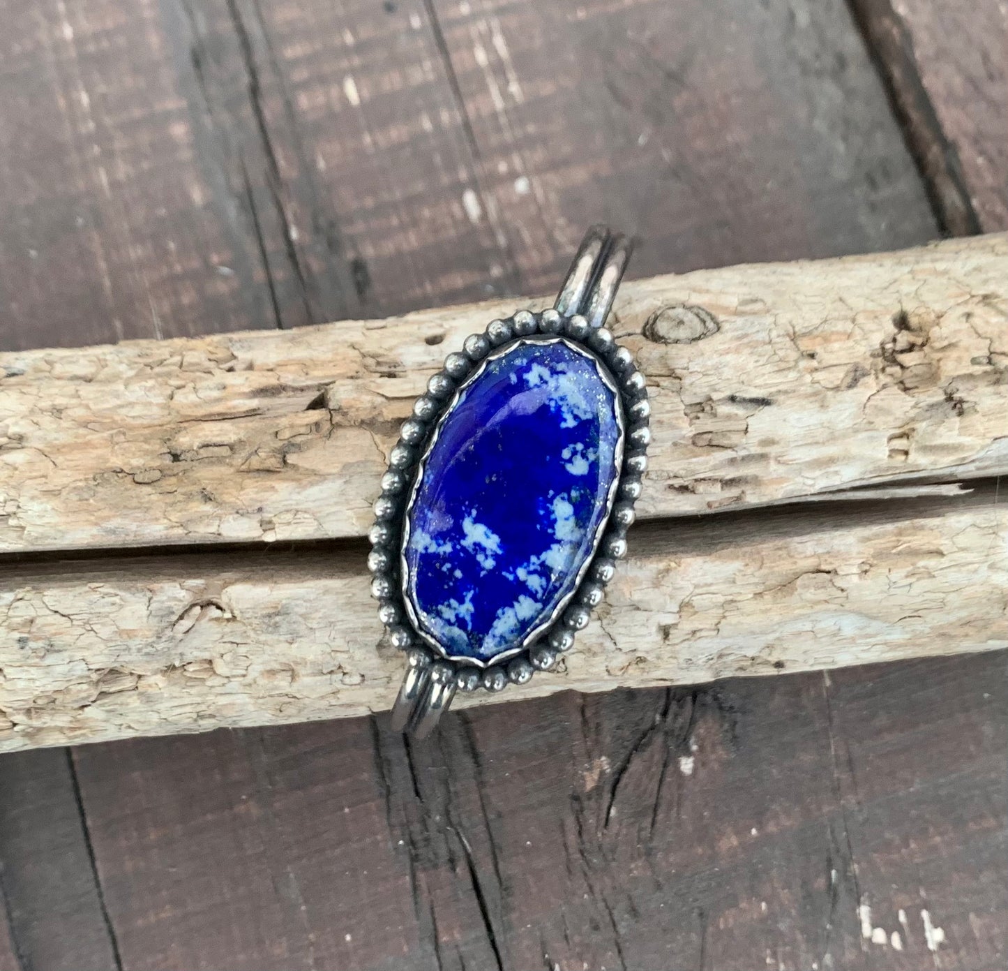 Blue Lapis Cuff / Bangle